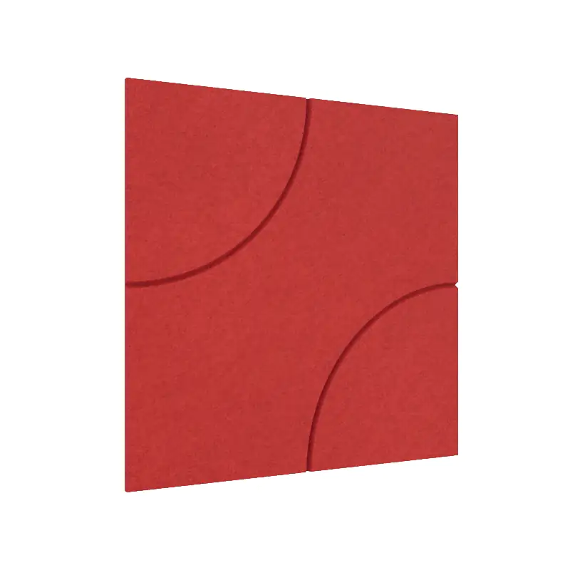 MufflePanel | Grooved Felt Acoustic Wall Panel - Motion (Pack of 4)