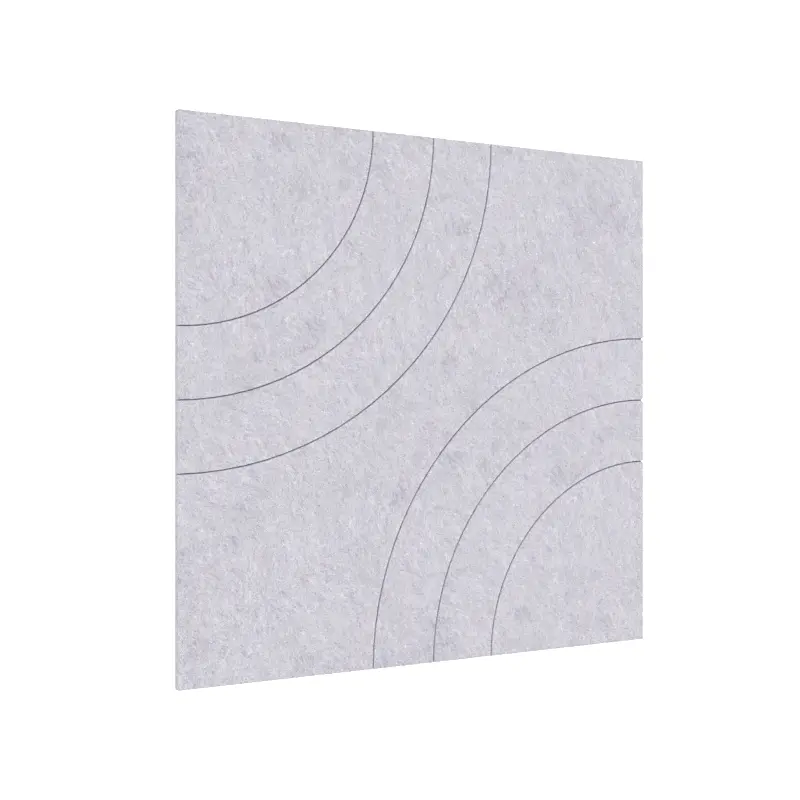 MufflePanel | Grooved Felt Acoustic Wall Panel - Latitude (Pack of 4)