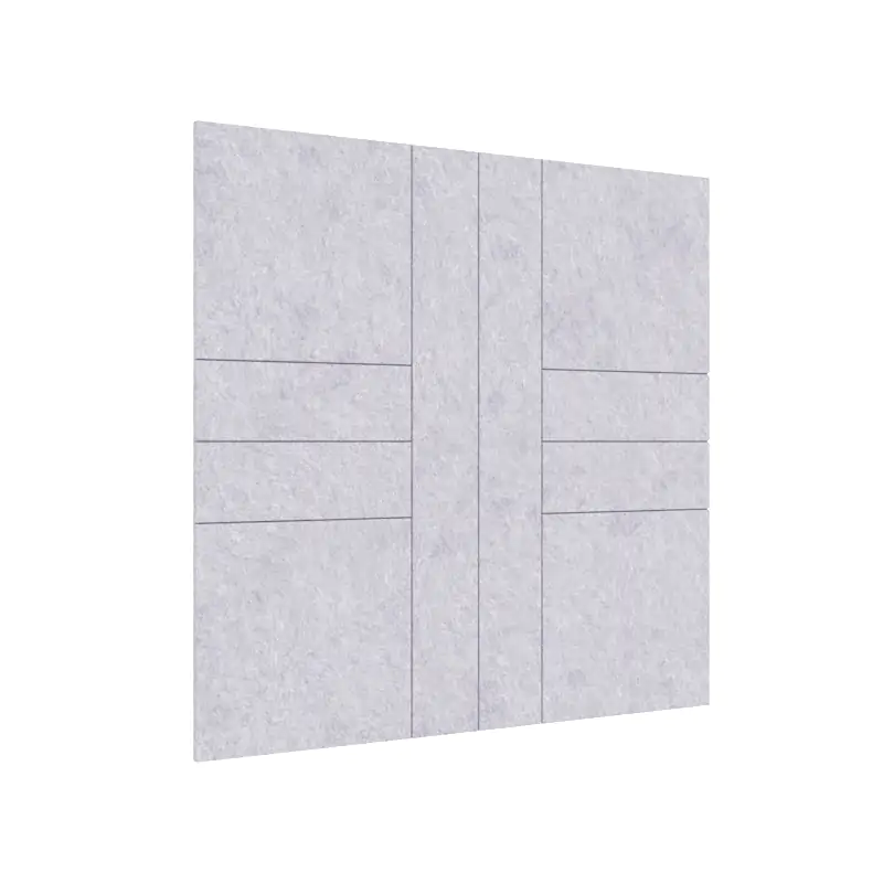 MufflePanel | Grooved Felt Acoustic Wall Panel - Latitude (Pack of 4)