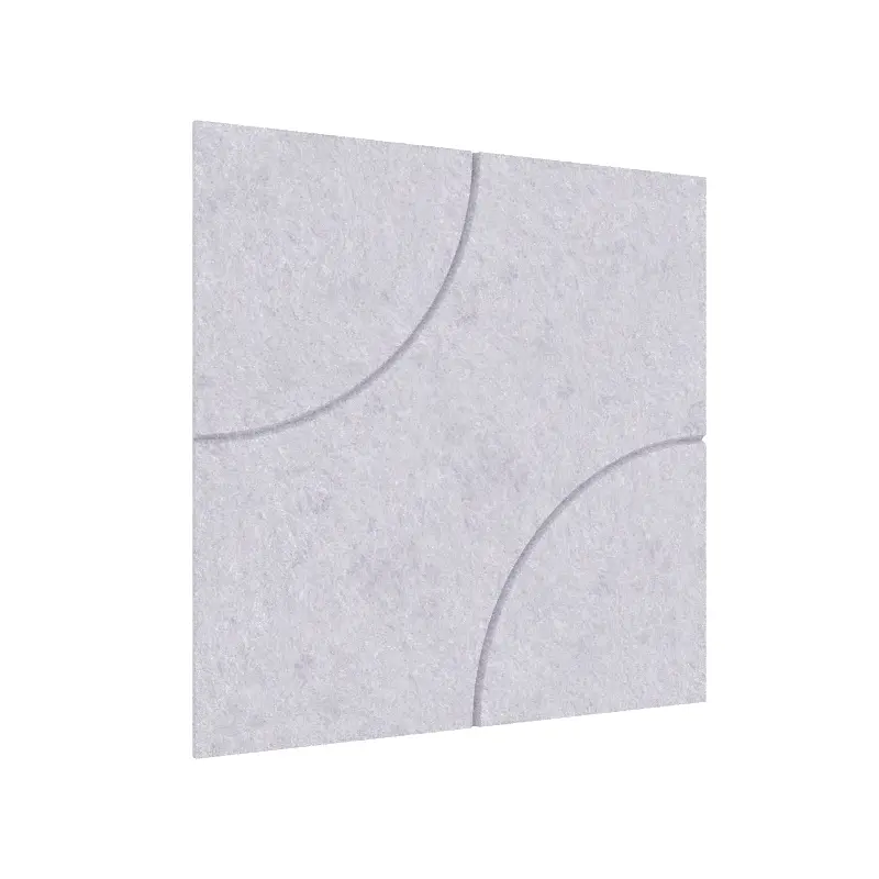 MufflePanel | Grooved Felt Acoustic Wall Panel - Motion (Pack of 4)