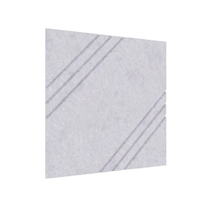 MufflePanel | Grooved Felt Acoustic Wall Panel - Triscape (Pack of 4)