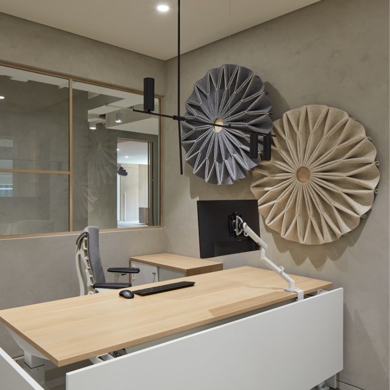 BuzziSpace BuzziPleat Acoustic Raft