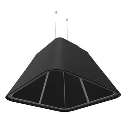 BuzziSpace BuzziShade Acoustic Pendant Light - Square Retrofit - Muffle Acoustics Limited