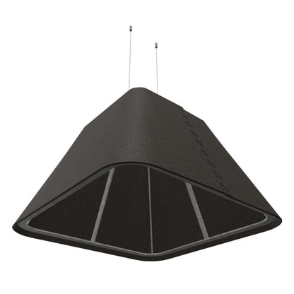 BuzziSpace BuzziShade Acoustic Pendant Light - Square Retrofit - Muffle Acoustics Limited