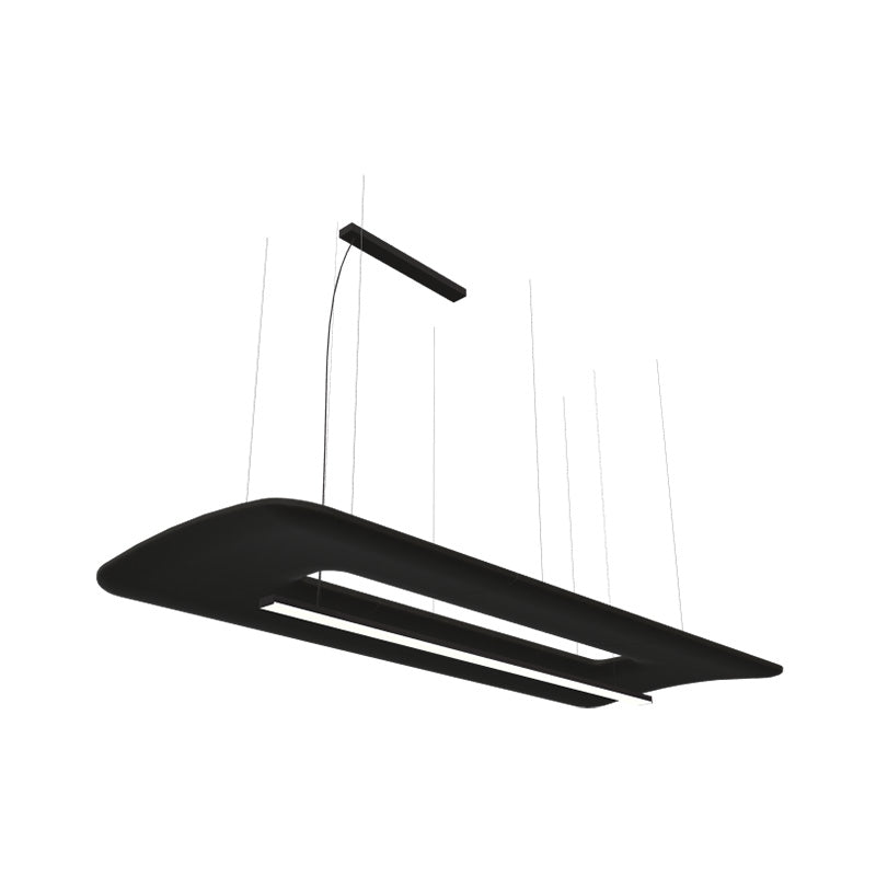 BuzziSpace BuzziZepp Acoustic Ceiling Light - LED Line - Muffle Acoustics Limited