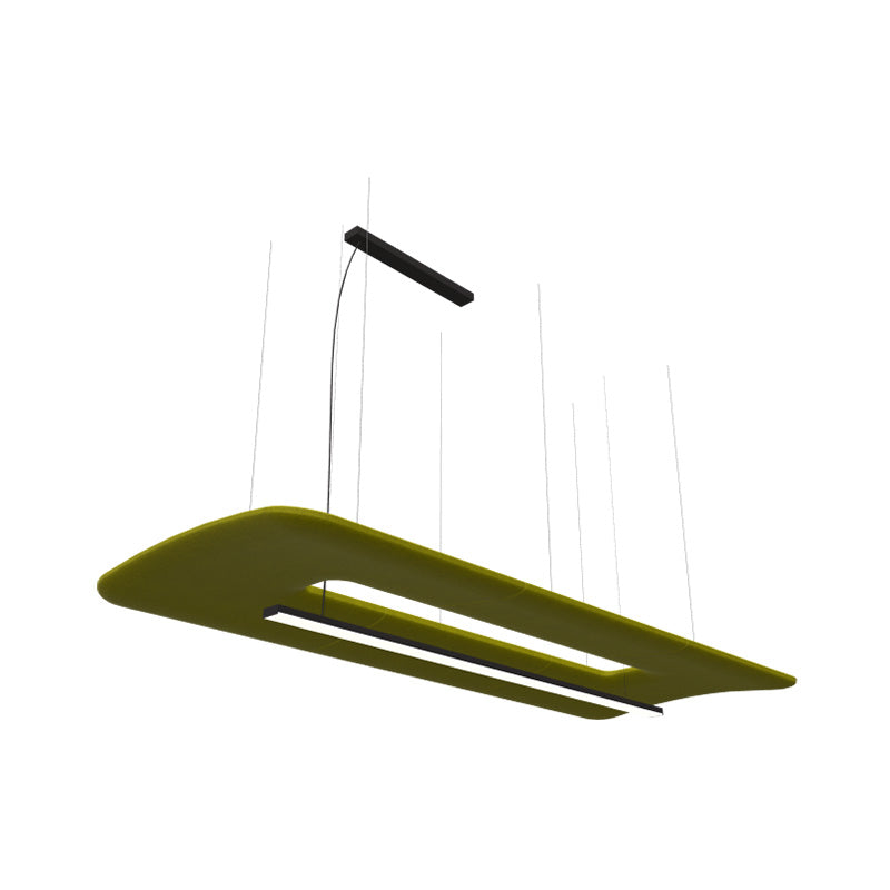 BuzziSpace BuzziZepp Acoustic Ceiling Light - LED Line - Muffle Acoustics Limited