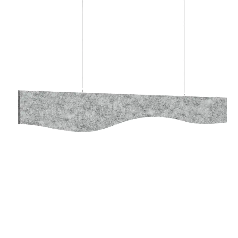 MuffleBaffle | Felt Acoustic Ceiling Baffle - Wave (Sold in Packs)