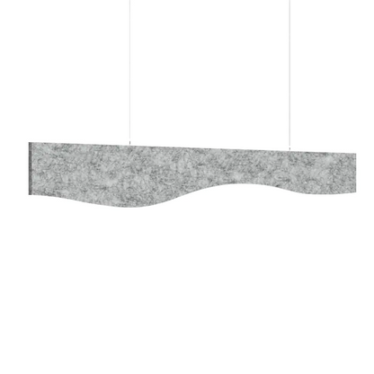 MuffleBaffle | Felt Acoustic Ceiling Baffle - Wave (Sold in Packs)