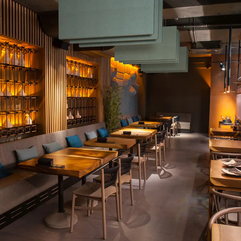 MuffleBaffle | Fabric Acoustic Ceiling Baffle - Straight (Sold in Packs)