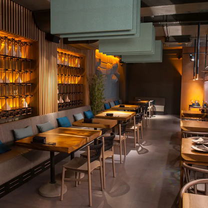 MuffleBaffle | Fabric Acoustic Ceiling Baffle - Straight (Sold in Packs)