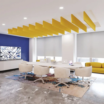 MuffleBaffle | Felt Acoustic Ceiling Baffle - Straight (Sold in Packs)