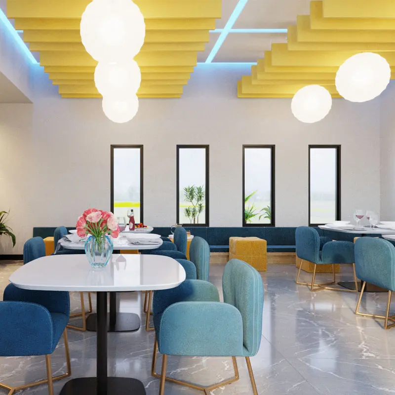 MuffleBaffle | Felt Acoustic Ceiling Baffle - Straight (Sold in Packs)