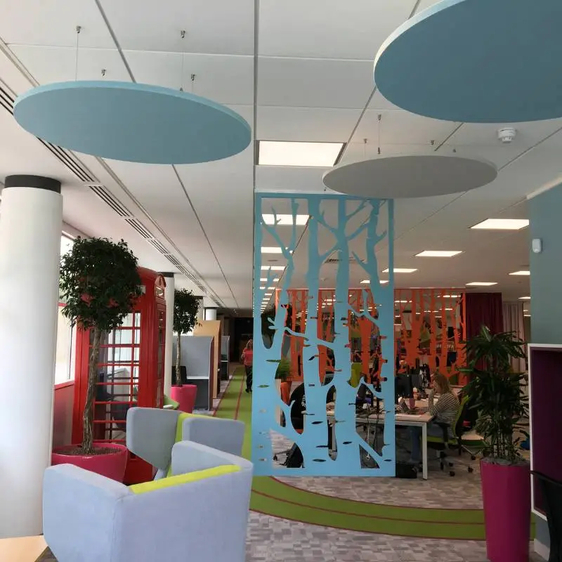 MuffleCloud | Acoustic Ceiling Cloud - Circle (Sold in Packs)