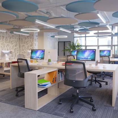 MuffleCloud | Acoustic Ceiling Cloud - Circle (Sold in Packs)