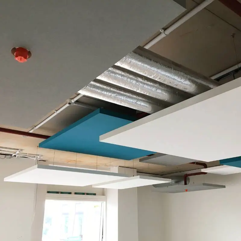 MuffleCloud | Acoustic Ceiling Cloud - Square (Sold in Packs)