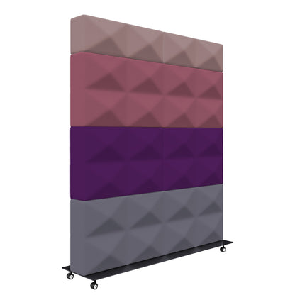 Fabricks Mobile Acoustic Screen - 1400 x 1200mm