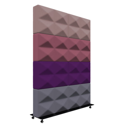 Fabricks Mobile Acoustic Screen - 1600 x 1200mm