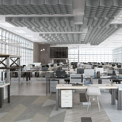 MuffleLattice | Felt Acoustic Ceiling Baffle (Sold in Packs)