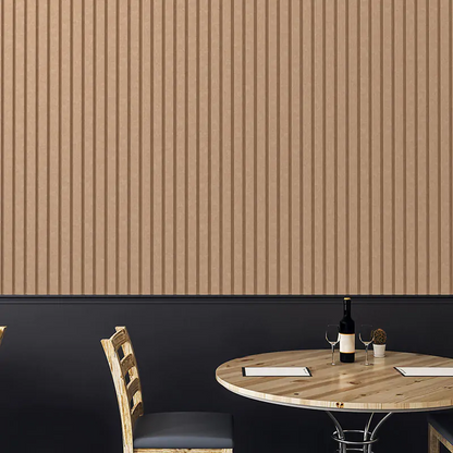 MuffleSlat | Felt Acoustic Wall Panel 2x8 (Pack of 3)