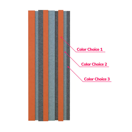 MuffleStripe | 3D Felt Acoustic Wall Panel