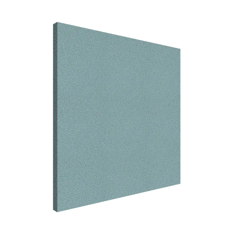Solid light blue square on a white background