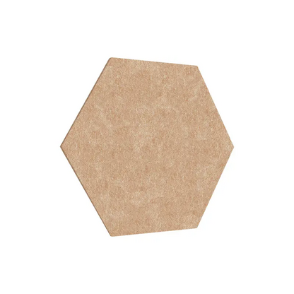 MufflePanel | Geometric Felt Acoustic Wall Panel - Hexagon (Pack of 10)