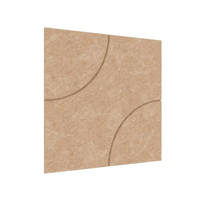 MufflePanel | Grooved Felt Acoustic Wall Panel - Motion (Pack of 4)
