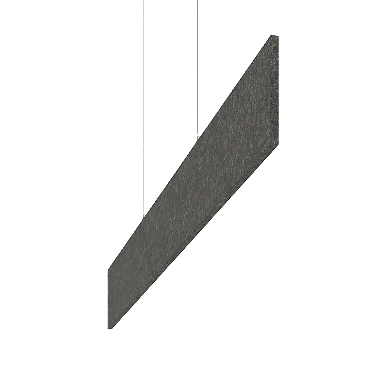 MuffleBaffle | Felt Acoustic Ceiling Baffle - Straight (Sold in Packs)