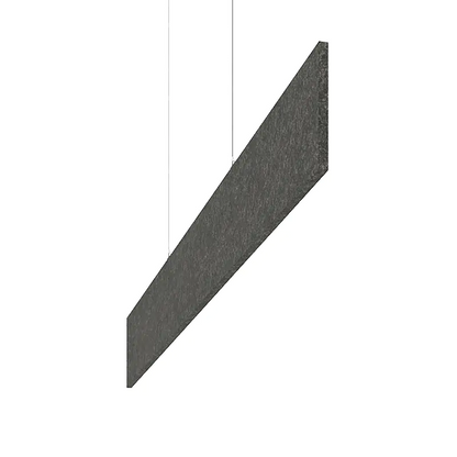 MuffleBaffle | Felt Acoustic Ceiling Baffle - Straight (Sold in Packs)