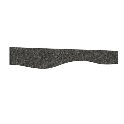 MuffleBaffle | Felt Acoustic Ceiling Baffle - Wave (Sold in Packs)
