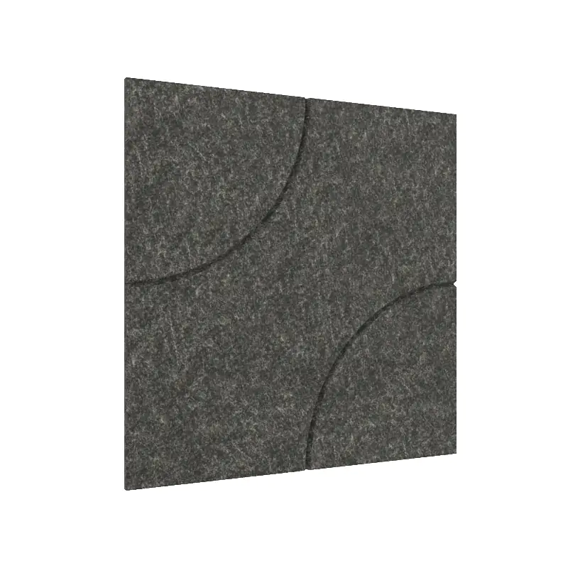 MufflePanel | Grooved Felt Acoustic Wall Panel - Motion (Pack of 4)