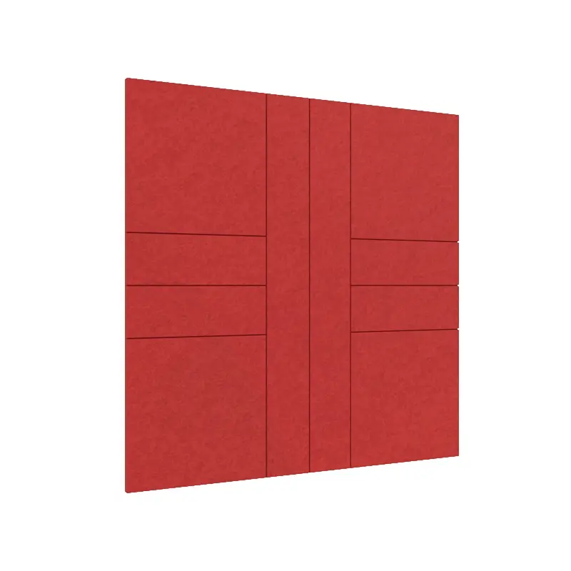 MufflePanel | Grooved Felt Acoustic Wall Panel - Latitude (Pack of 4)