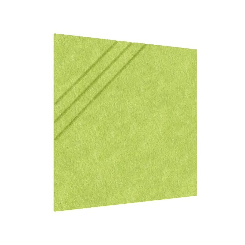 MufflePanel | Grooved Felt Acoustic Wall Panel - Triscape (Pack of 4)