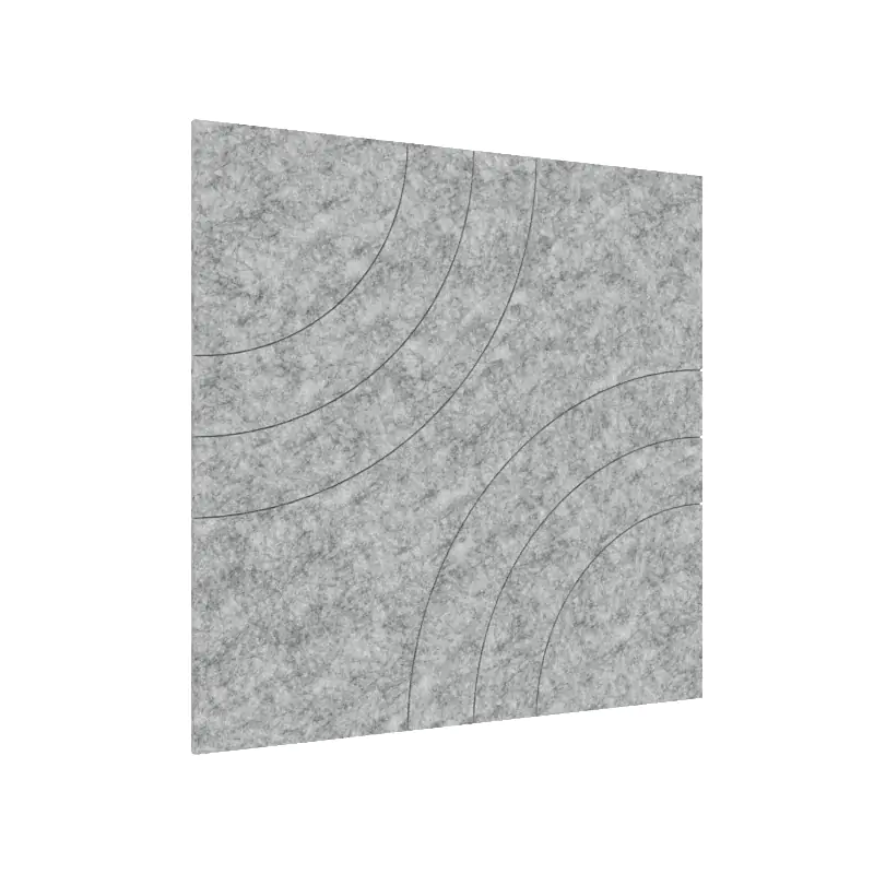 MufflePanel | Grooved Felt Acoustic Wall Panel - Latitude (Pack of 4)