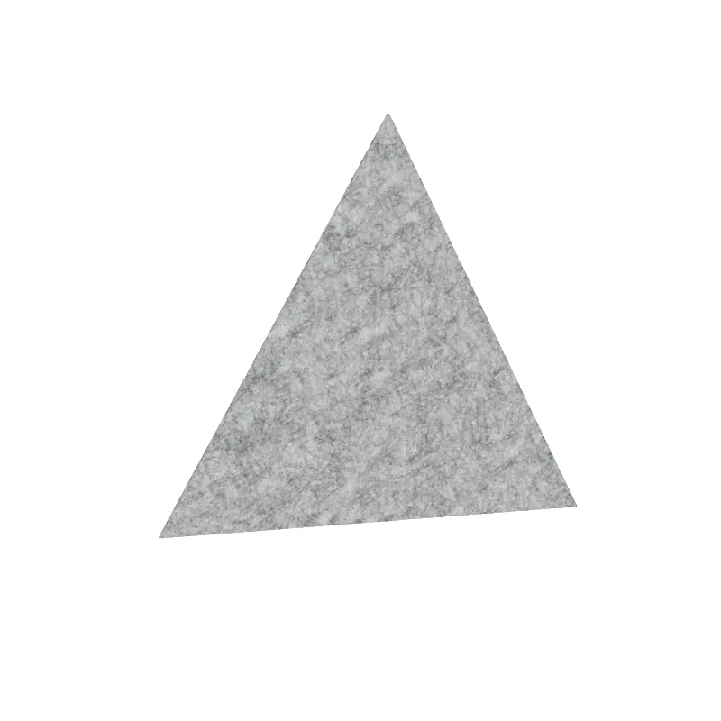 MufflePanel | Geometric Felt Acoustic Wall Panel - Triangle (Pack of 5)