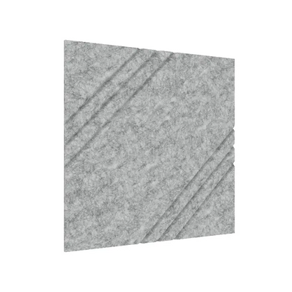 MufflePanel | Grooved Felt Acoustic Wall Panel - Triscape (Pack of 4)