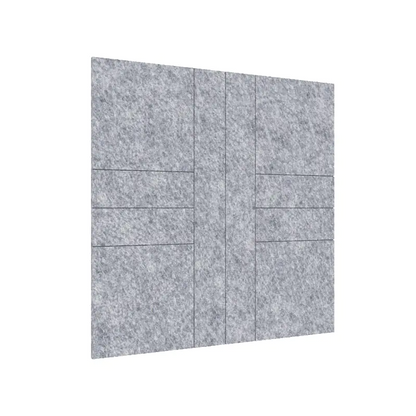 MufflePanel | Grooved Felt Acoustic Wall Panel - Latitude (Pack of 4)