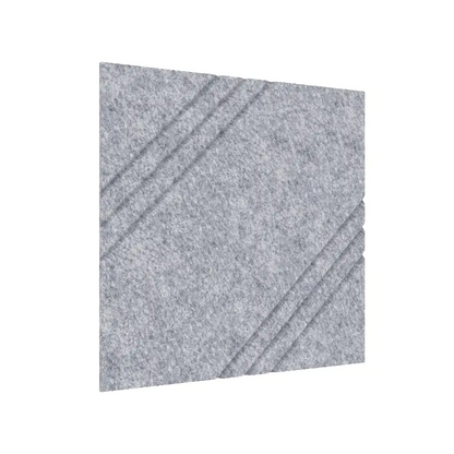 MufflePanel | Grooved Felt Acoustic Wall Panel - Triscape (Pack of 4)
