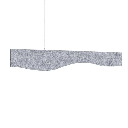 MuffleBaffle | Felt Acoustic Ceiling Baffle - Wave (Sold in Packs)