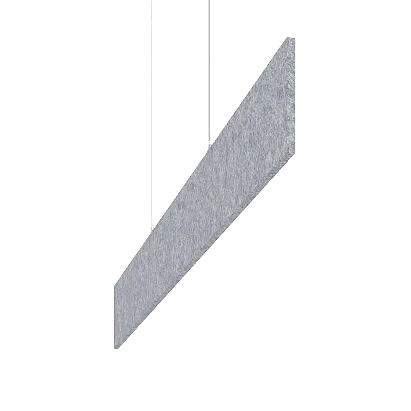 MuffleBaffle | Felt Acoustic Ceiling Baffle - Straight (Sold in Packs)