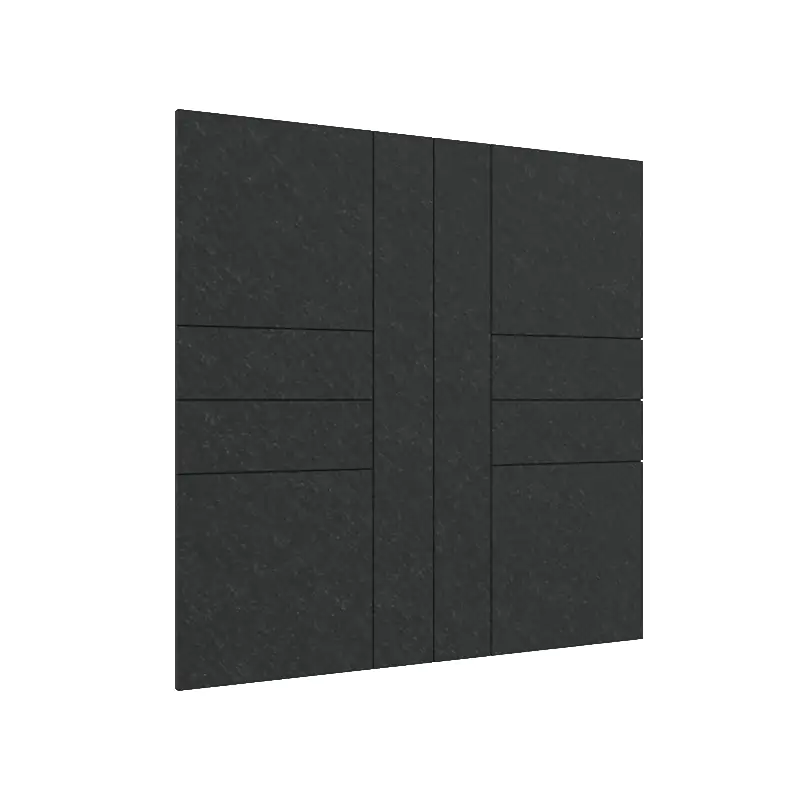 MufflePanel | Grooved Felt Acoustic Wall Panel - Latitude (Pack of 4)