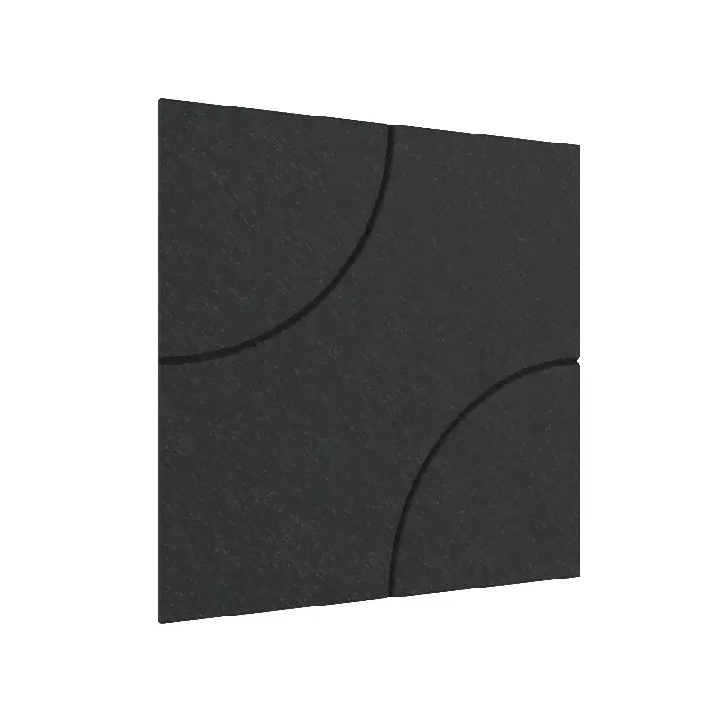 MufflePanel | Grooved Felt Acoustic Wall Panel - Motion (Pack of 4)
