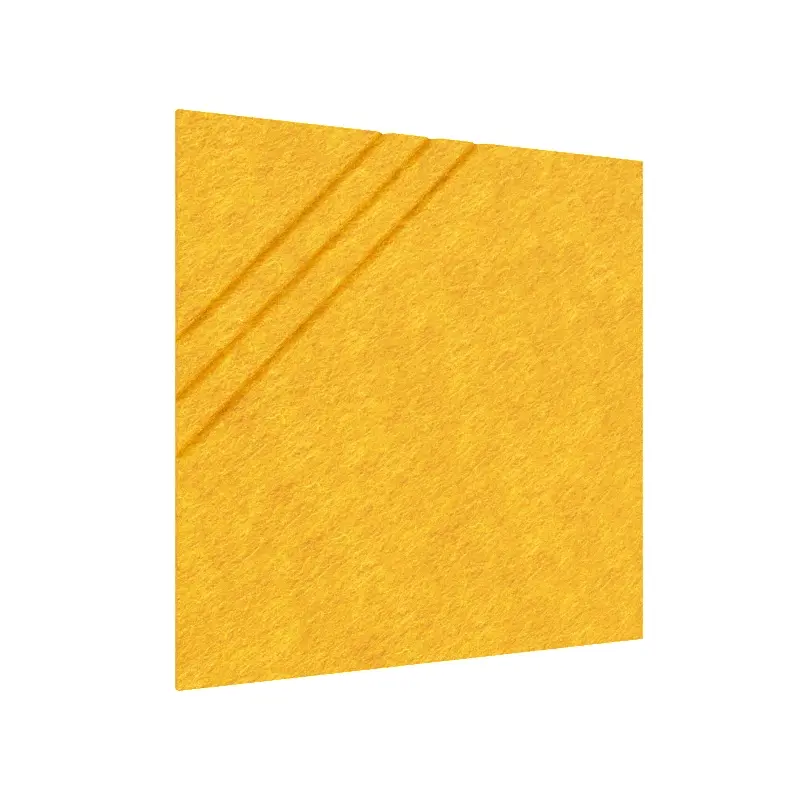 MufflePanel | Grooved Felt Acoustic Wall Panel - Triscape (Pack of 4)