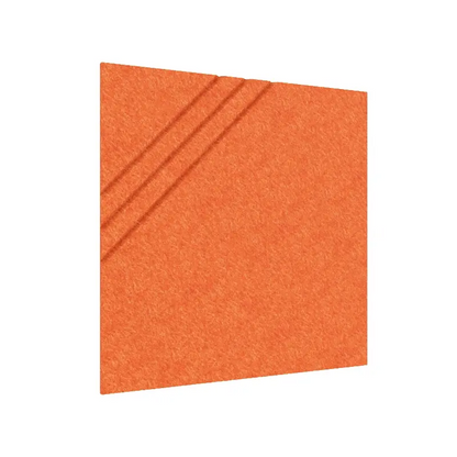 MufflePanel | Grooved Felt Acoustic Wall Panel - Triscape (Pack of 4)