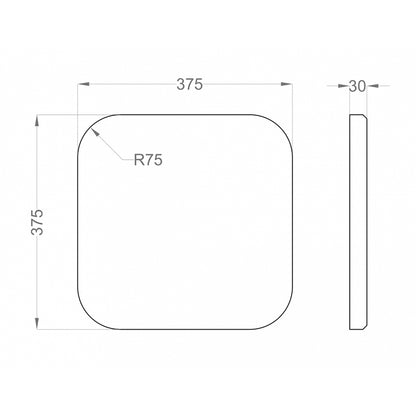 FLUFFO SOFT EDGE Tele Acoustic Panel